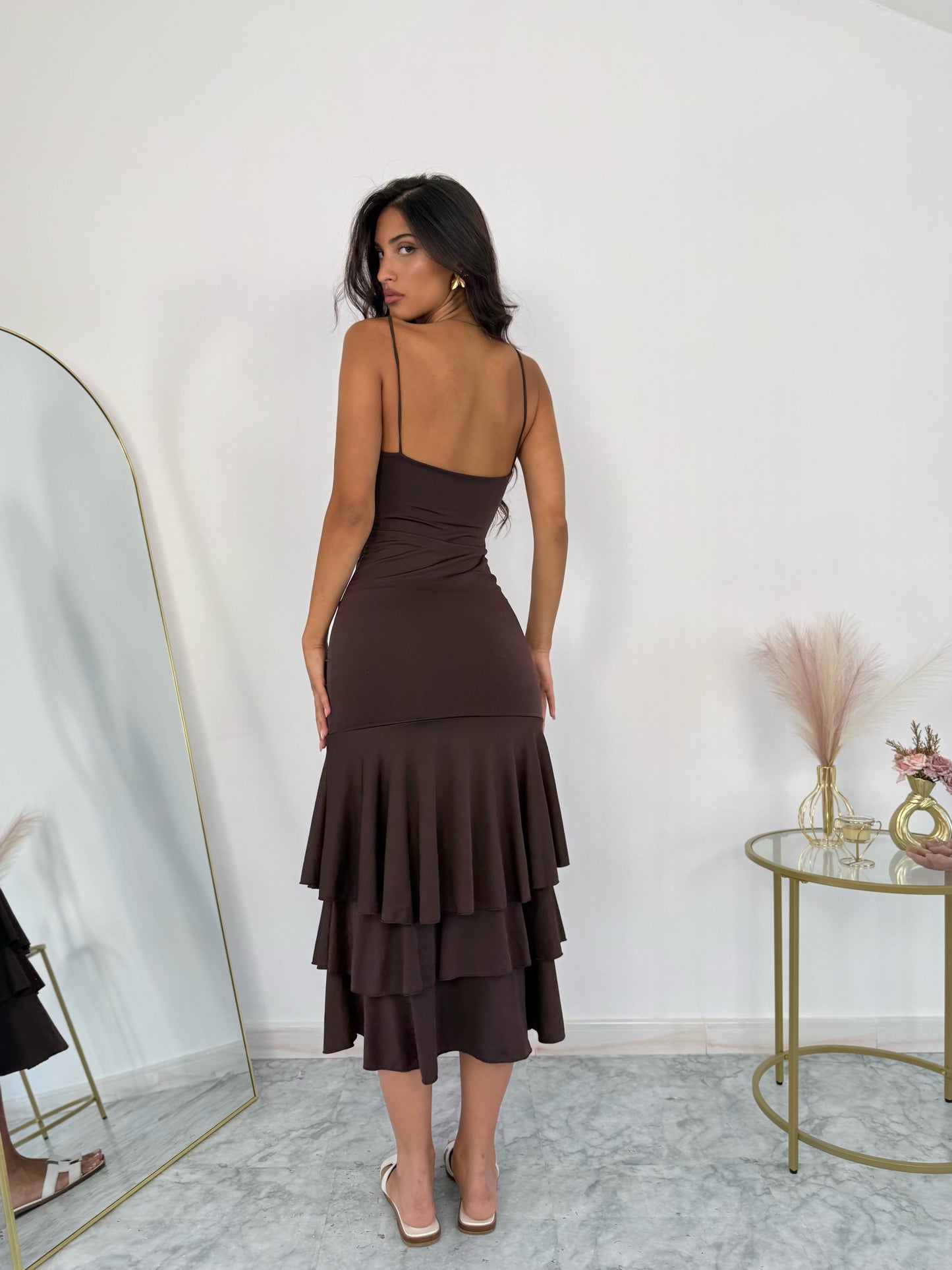 Dress Olivia Brown