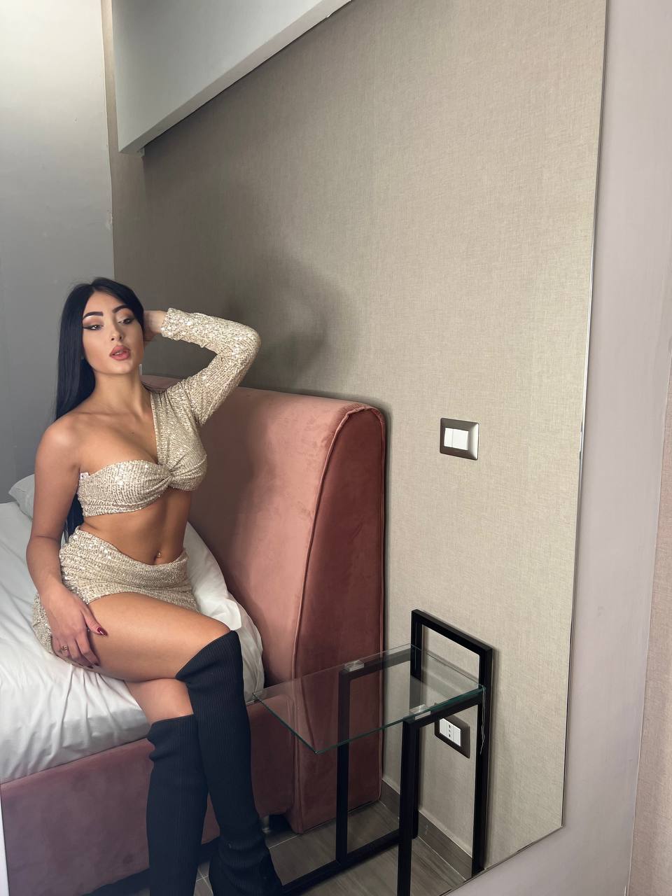 Coordinato Shiny oro