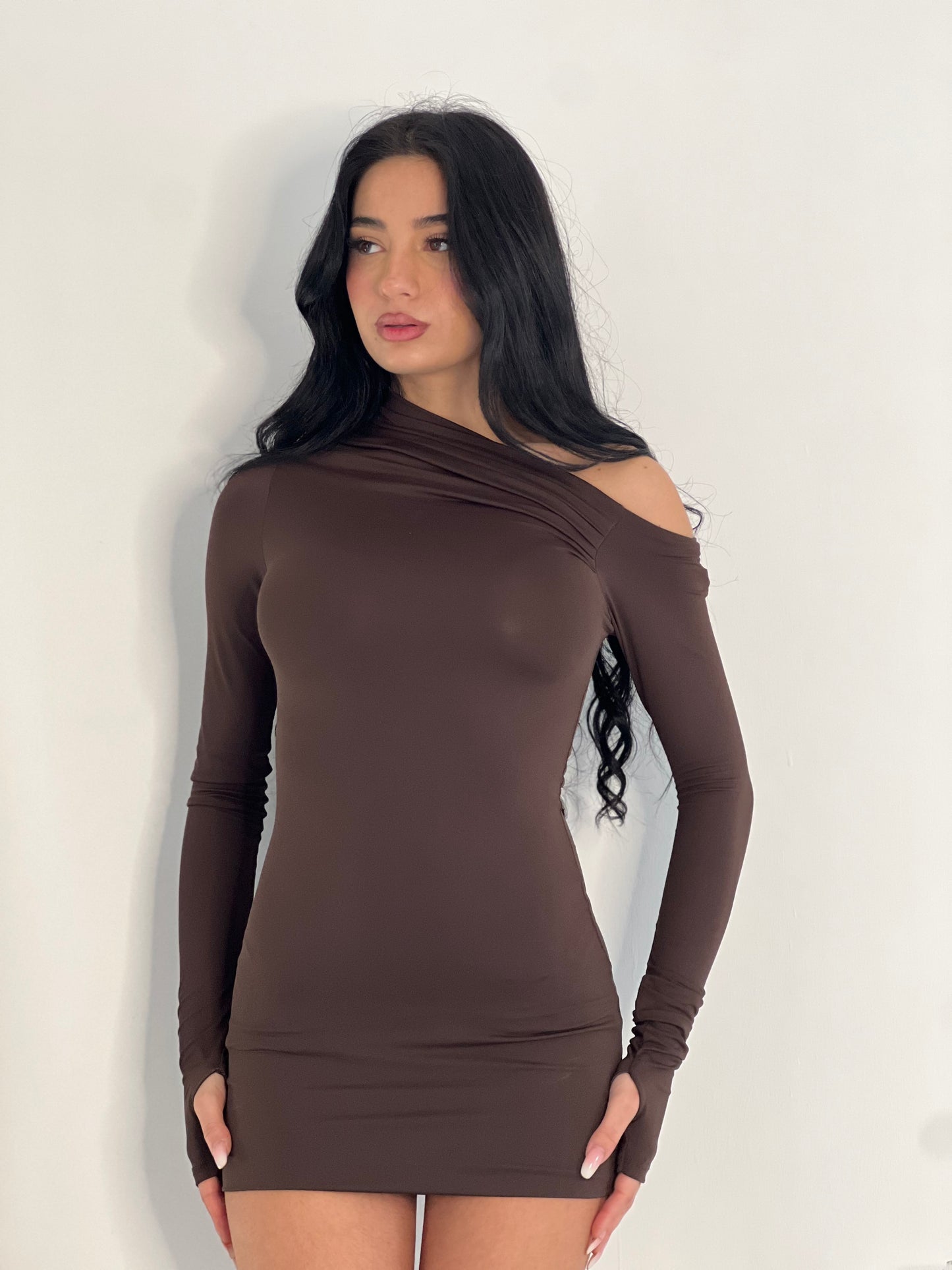 Dress Elysian Brown