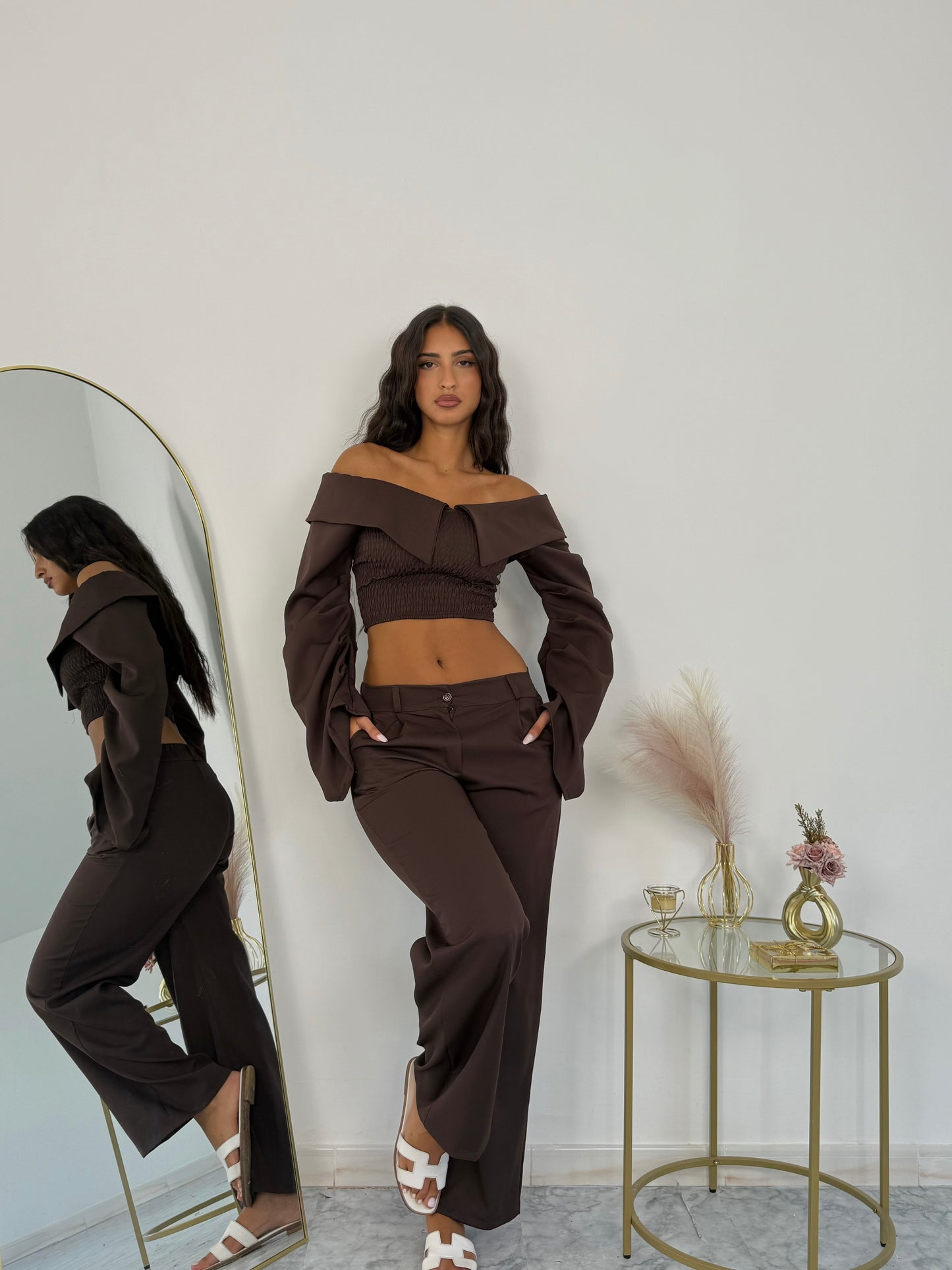 Coordinato Grabby Brown