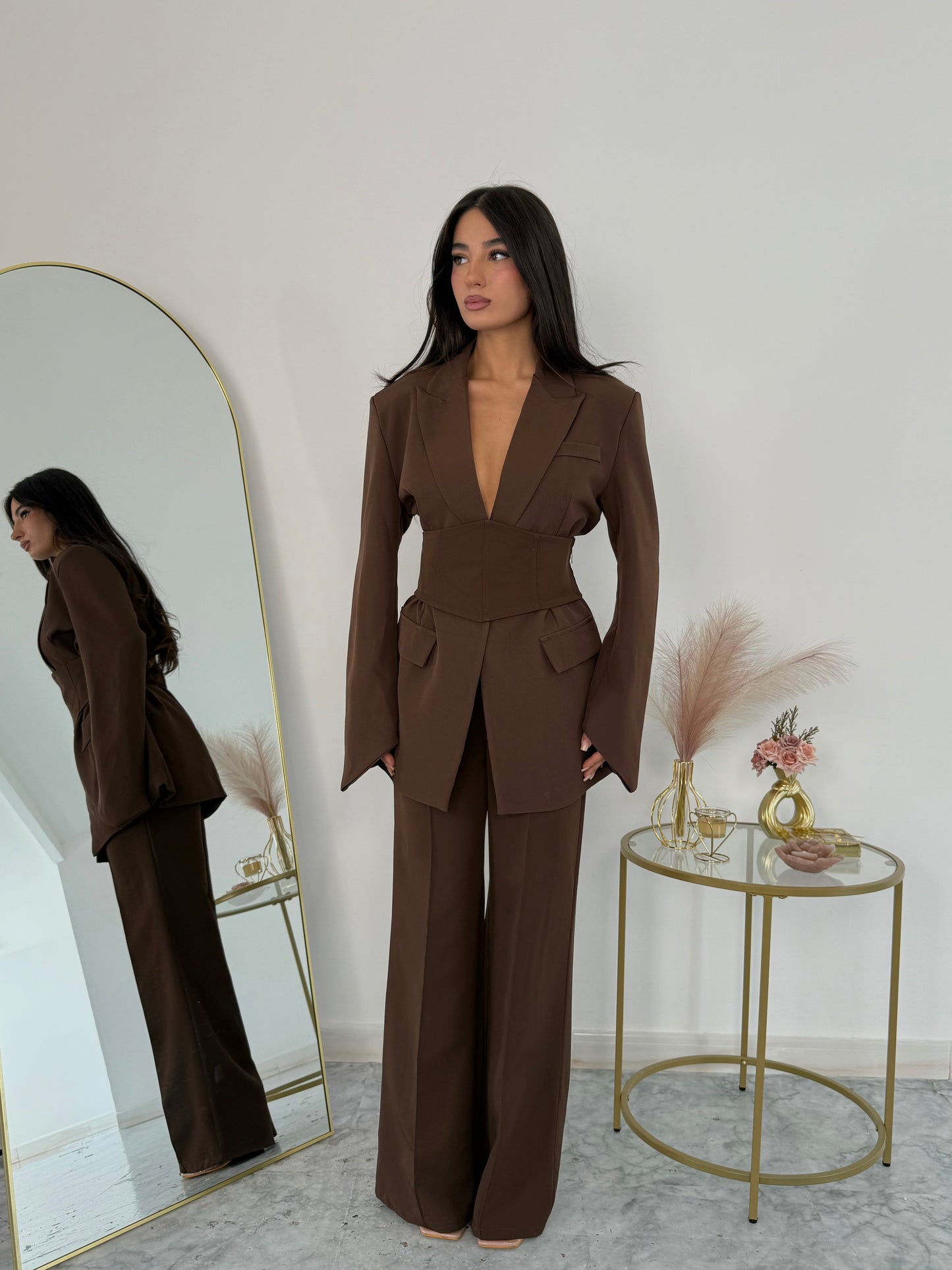 Coordinato Aurora Brown