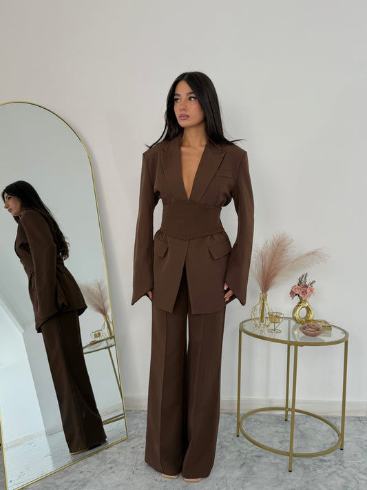 Coordinato Aurora Brown