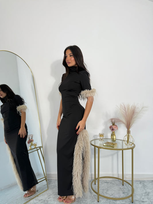 Dress Obsidian Plumage