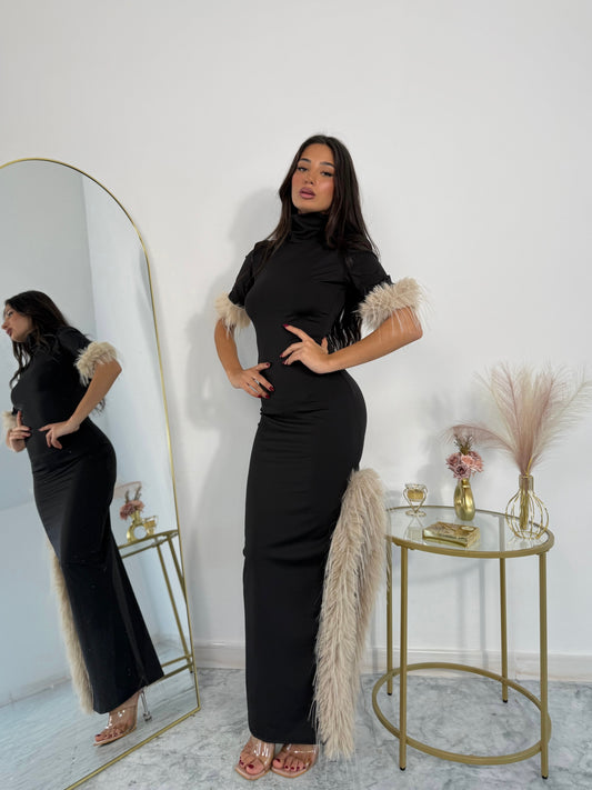 Dress Obsidian Plumage