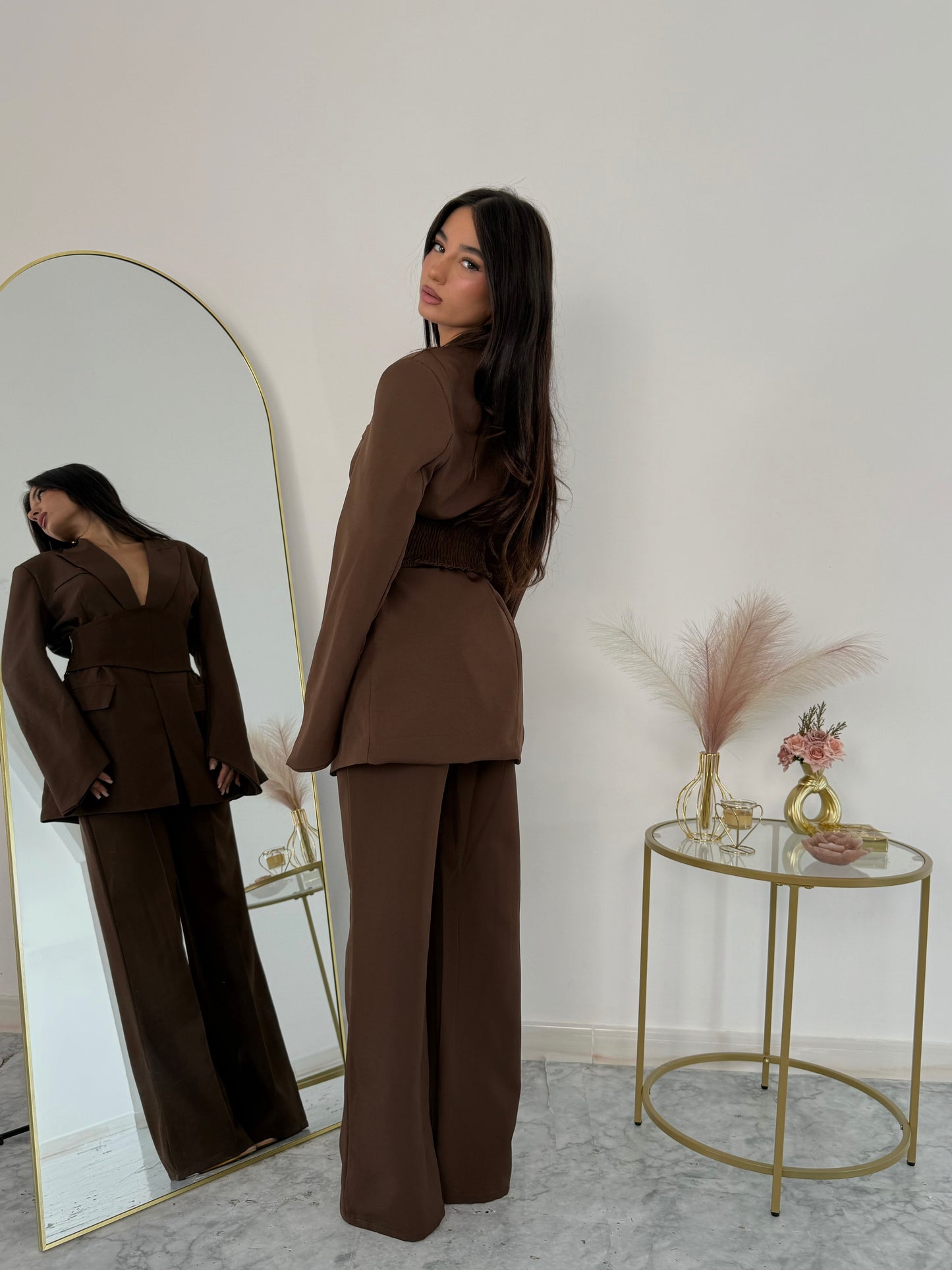 Coordinato Aurora Brown