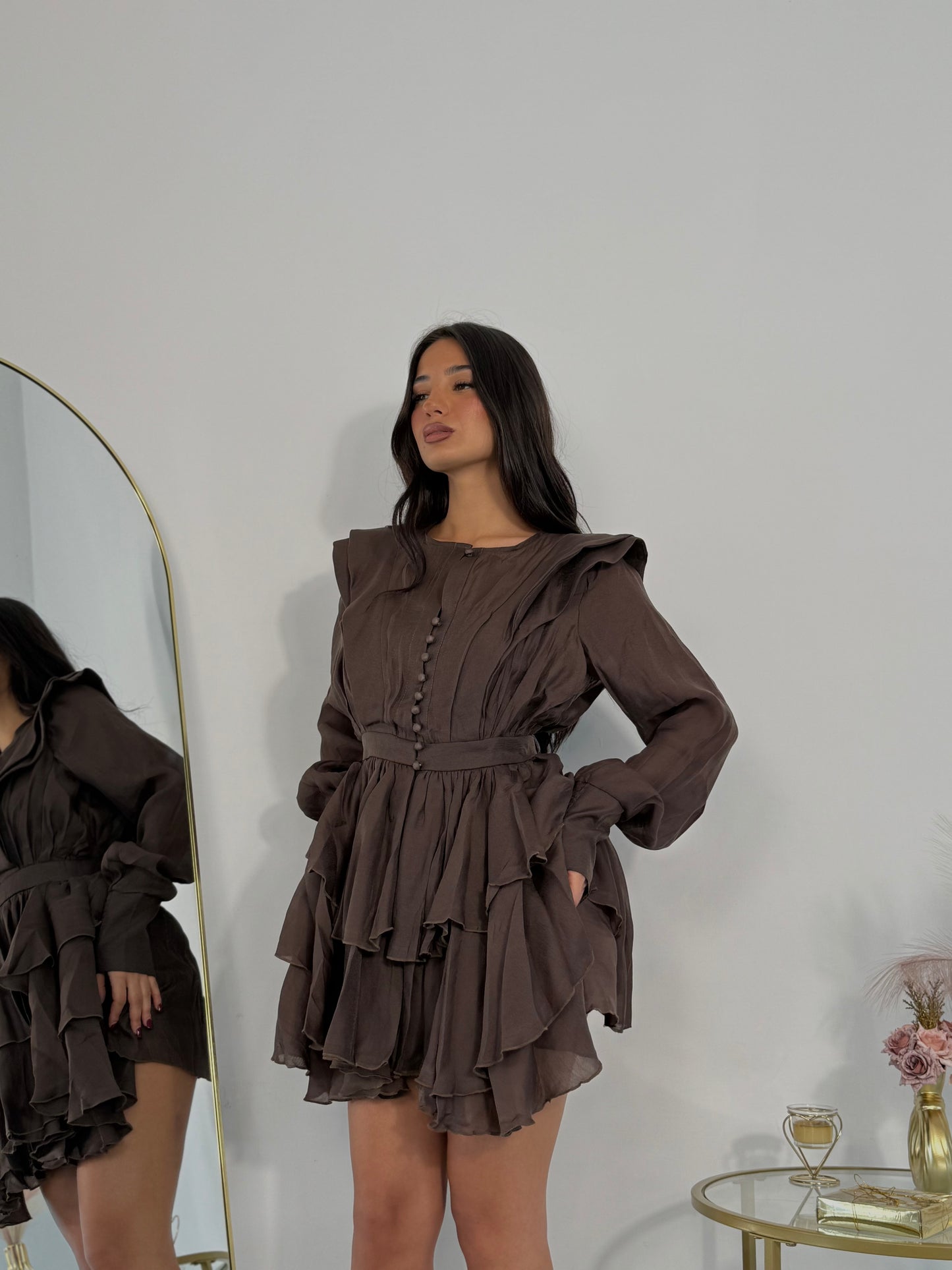 Dress Chocolate Elegance