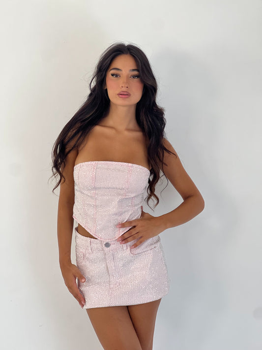 Coordinato Pink Denim