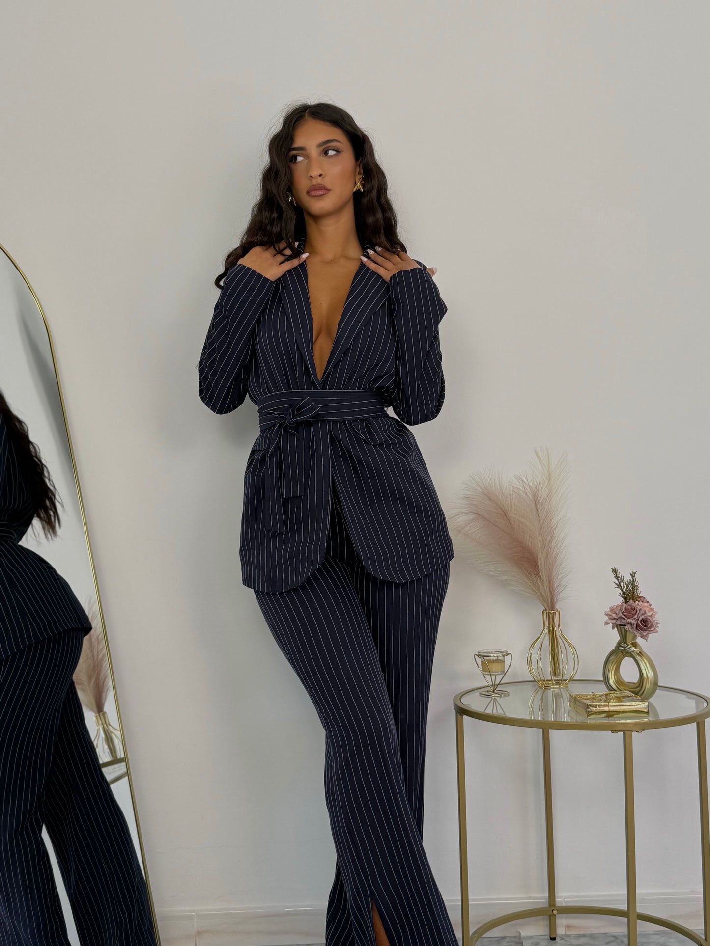 Coordinato Midnight gessato